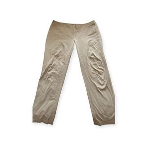 J Jill Women’s Beige Pants Size 20 tall with pockets very comfy work pants
